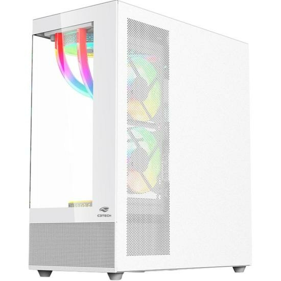 Gabinete Gamer C3Tech Aquarius MT-G850 Sem Fans Branco na internet