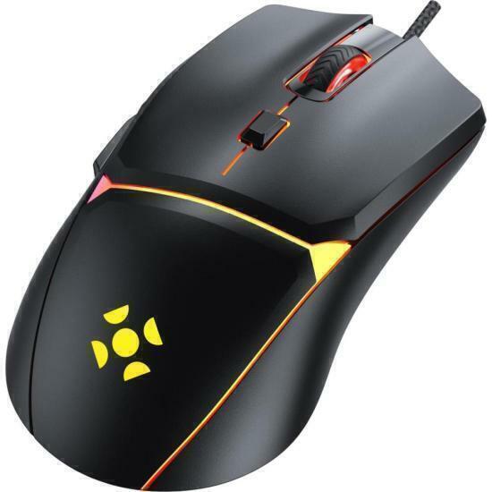 Mouse Gamer Fortrek Crusader 12800Dpi Preto na internet