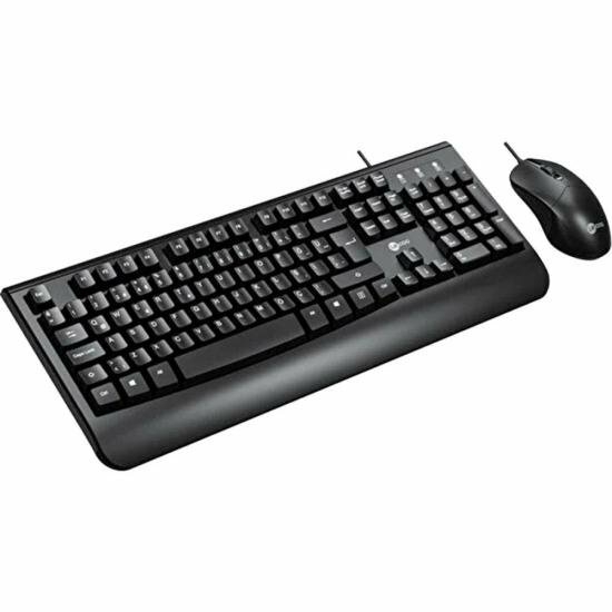 Kit Teclado e Mouse Lecoo CM105 USB Preto na internet