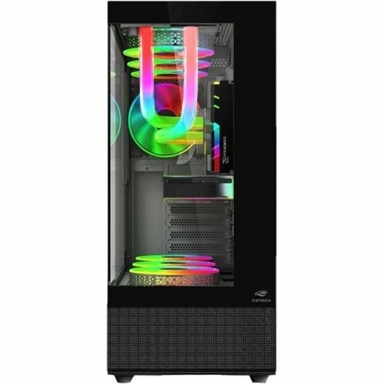 Gabinete Gamer C3Tech Aquarius MT-G850 Sem Fans Preto na internet