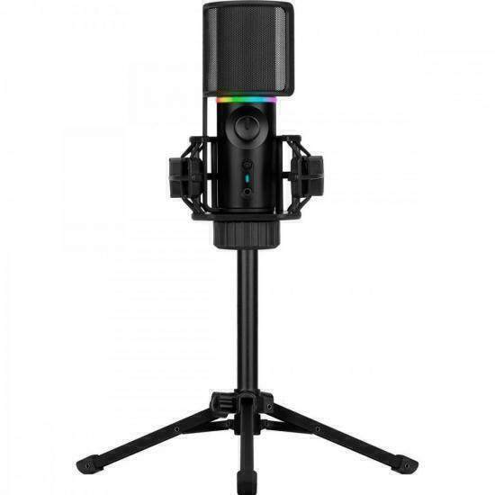 Microfone Gamer Streamplify Mic Tripod Com Tripé Preto RGB na internet