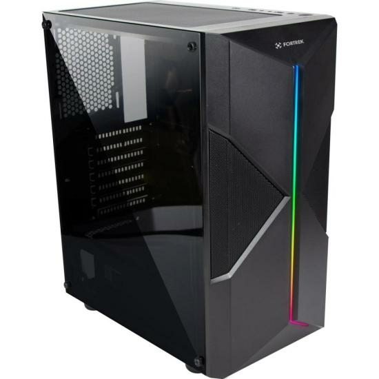 Gabinete Gamer Fortrek Holt Mid Tower RGB Preto na internet