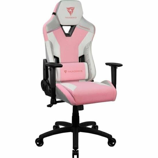 Cadeira Gamer ThunderX3 TC3 Sakura White Rosa na internet