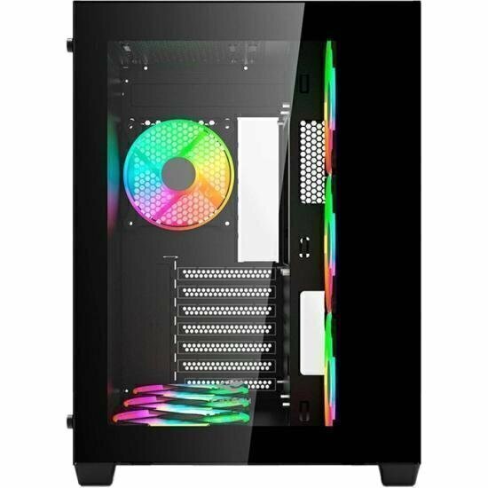 Gabinete Gamer C3Tech Aquarius MT-G910 Sem Fans Preto na internet