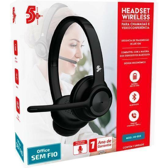 Headset Sem Fio Bluetooth HS-203 5+ na internet