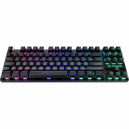 Teclado Gamer Fortrek Fearless 80 TKL Preto na internet