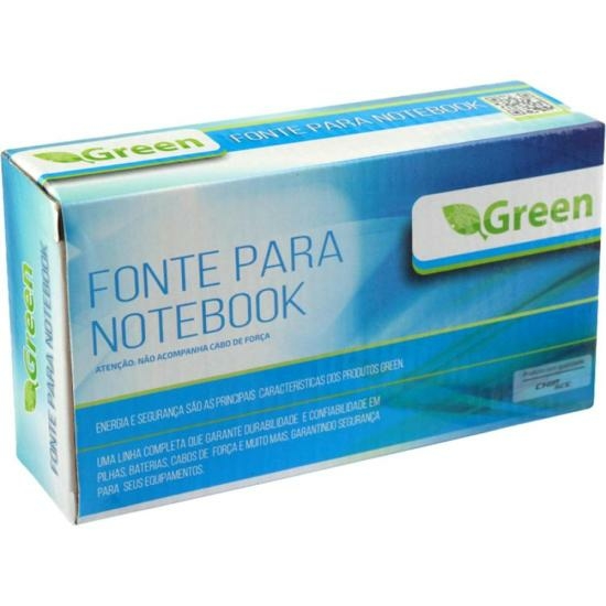 Fonte Para Notebook Acer 19V 3,42A Bivolt 5,5X1,7mm Green - Wormtec