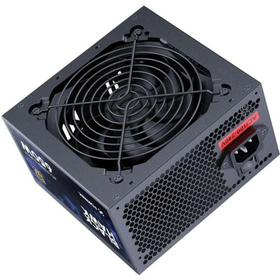 Fonte Gamer ATX Fortrek Black Hawk 650W 80 Plus Bronze PFC Ativo - Wormtec