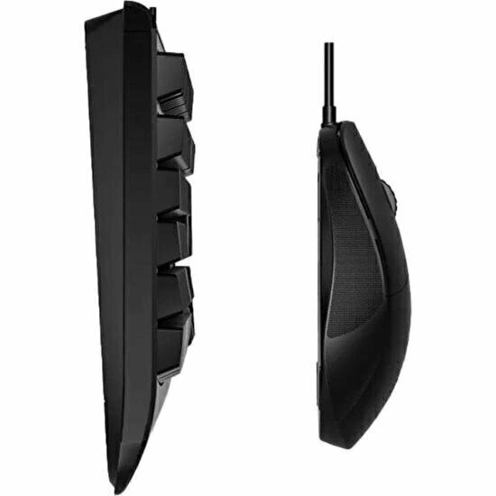 Kit Teclado e Mouse Lecoo CM105 USB Preto - Wormtec