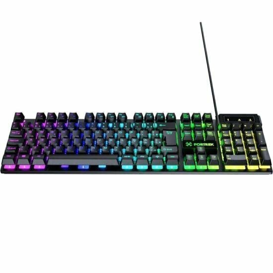 Teclado Gamer Fortrek Fearless 100 Fullsized Preto - Wormtec