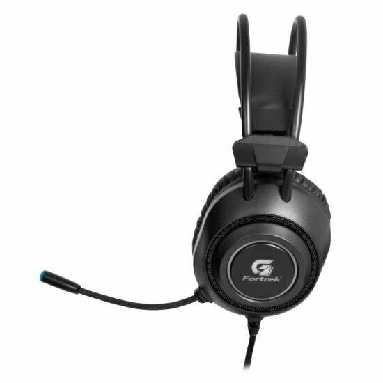 Headset Gamer Fortrek Crusader P2 + USB RGB Preto - Wormtec