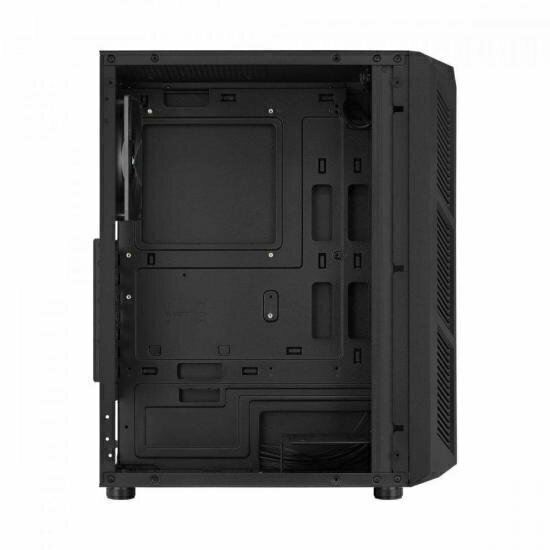 Gabinete Gamer Aerocool Prime Preto RGB Lateral Vidro - Wormtec