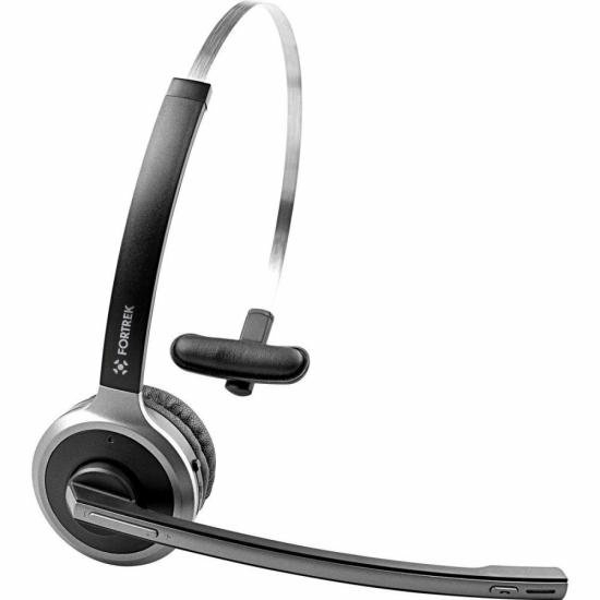 Headset Office Fortrek FK 761A Bluetooth Preto - Wormtec