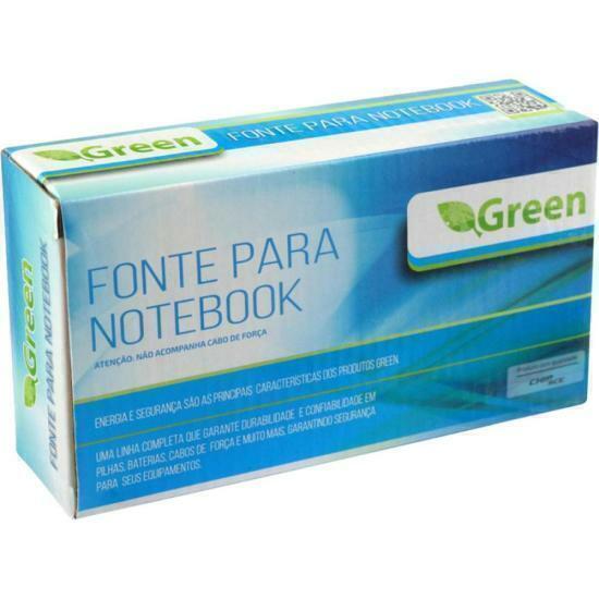 Fonte Para Notebook Dell 19,5V 4,62A Bivolt 7,4mm Green - Wormtec