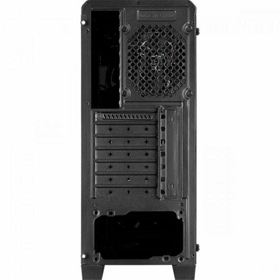 Gabinete Gamer Aerocool Ore Saturn Preto RGB Lateral Acrílico - loja online