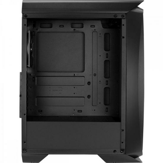 Imagem do Gabinete Gamer Aerocool Aero One Preto Lateral Vidro