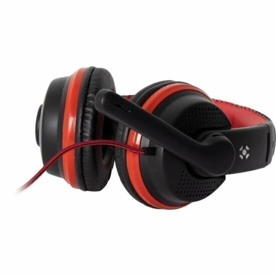 Imagem do Headset Gamer Fortrek Spider Black P3 Preto/Vermelho