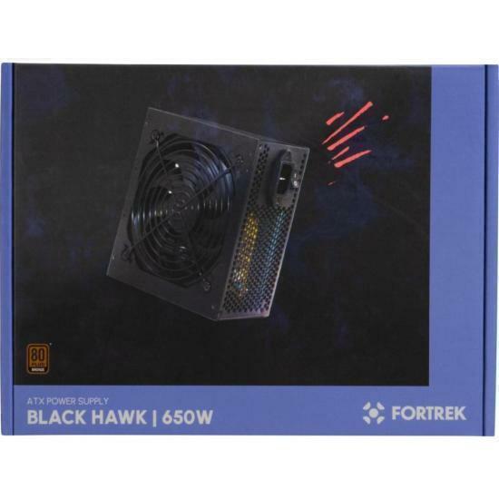 Fonte Gamer ATX Fortrek Black Hawk 650W 80 Plus Bronze PFC Ativo