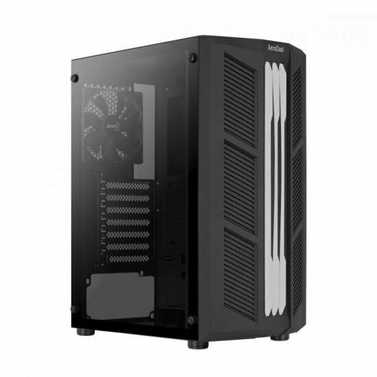 Gabinete Gamer Aerocool Prime Preto RGB Lateral Vidro - comprar online