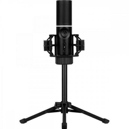 Microfone Gamer Streamplify Mic Tripod Com Tripé Preto RGB - comprar online