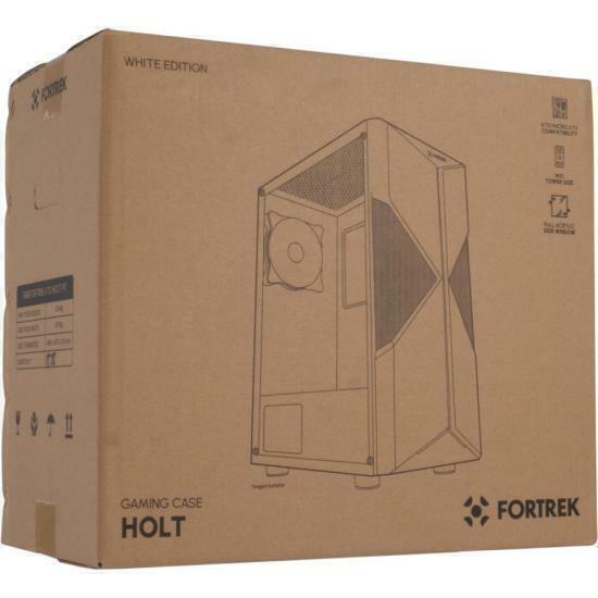 Gabinete Gamer Fortrek Holt Mid Tower RGB Branco na internet