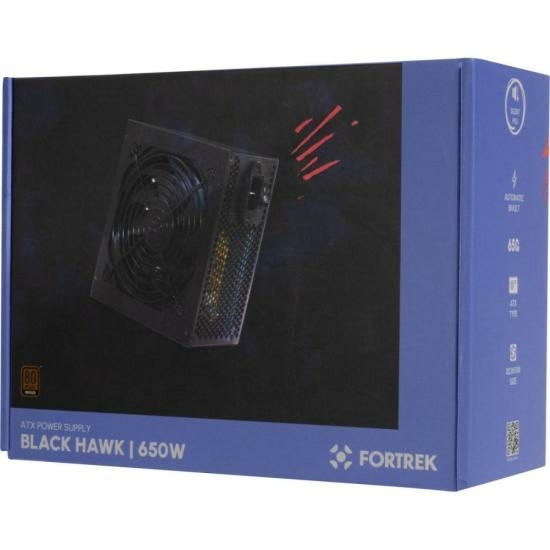 Fonte Gamer ATX Fortrek Black Hawk 650W 80 Plus Bronze PFC Ativo na internet