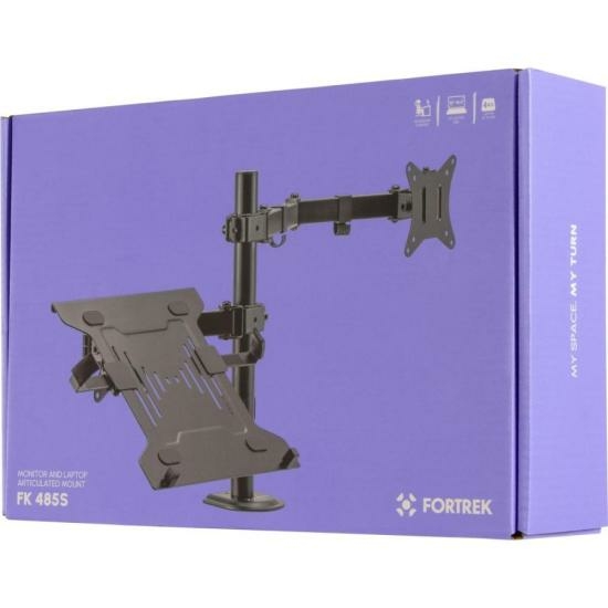 Suporte Articulado Para Monitor e Notebook Fortrek FK 485S na internet