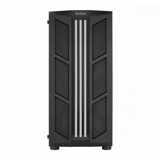 Gabinete Gamer Aerocool Prime Preto RGB Lateral Vidro na internet