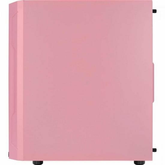 Gabinete Gamer Aerocool Trinity Mini Rosa Lateral Vidro na internet