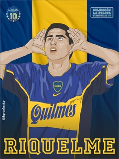 Póster Juan Román Riquelme