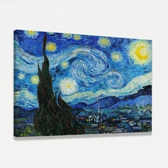 Quadro Noite Estrelada - Van Gogh - comprar online