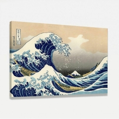 Quadro A Grande Onda De Kanagawa - Oriental - Hokusai - comprar online