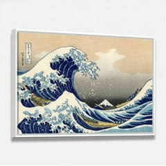 Quadro A Grande Onda De Kanagawa - Oriental - Hokusai - Quadro Amado