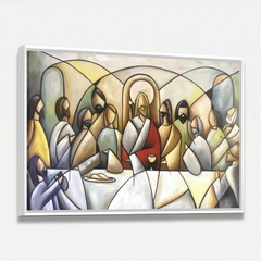 Releitura Quadro Santa Ceia Arte Moderna - Quadro Amado