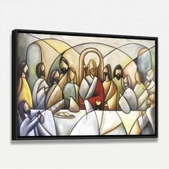 Releitura Quadro Santa Ceia Arte Moderna na internet