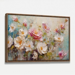 Quadro Floral Estilo Pintura - loja online