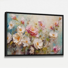 Quadro Floral Estilo Pintura na internet