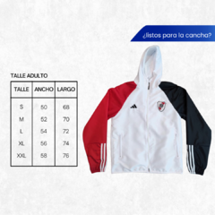 Rompeviento de river + REGALO camiseta titular - tienda online