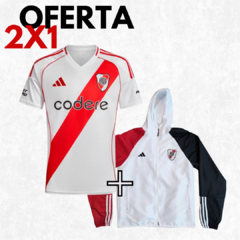 Rompeviento de river + REGALO camiseta titular