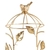 Suporte para Arranjos e Velas Bird Dourado 28x16cm na internet