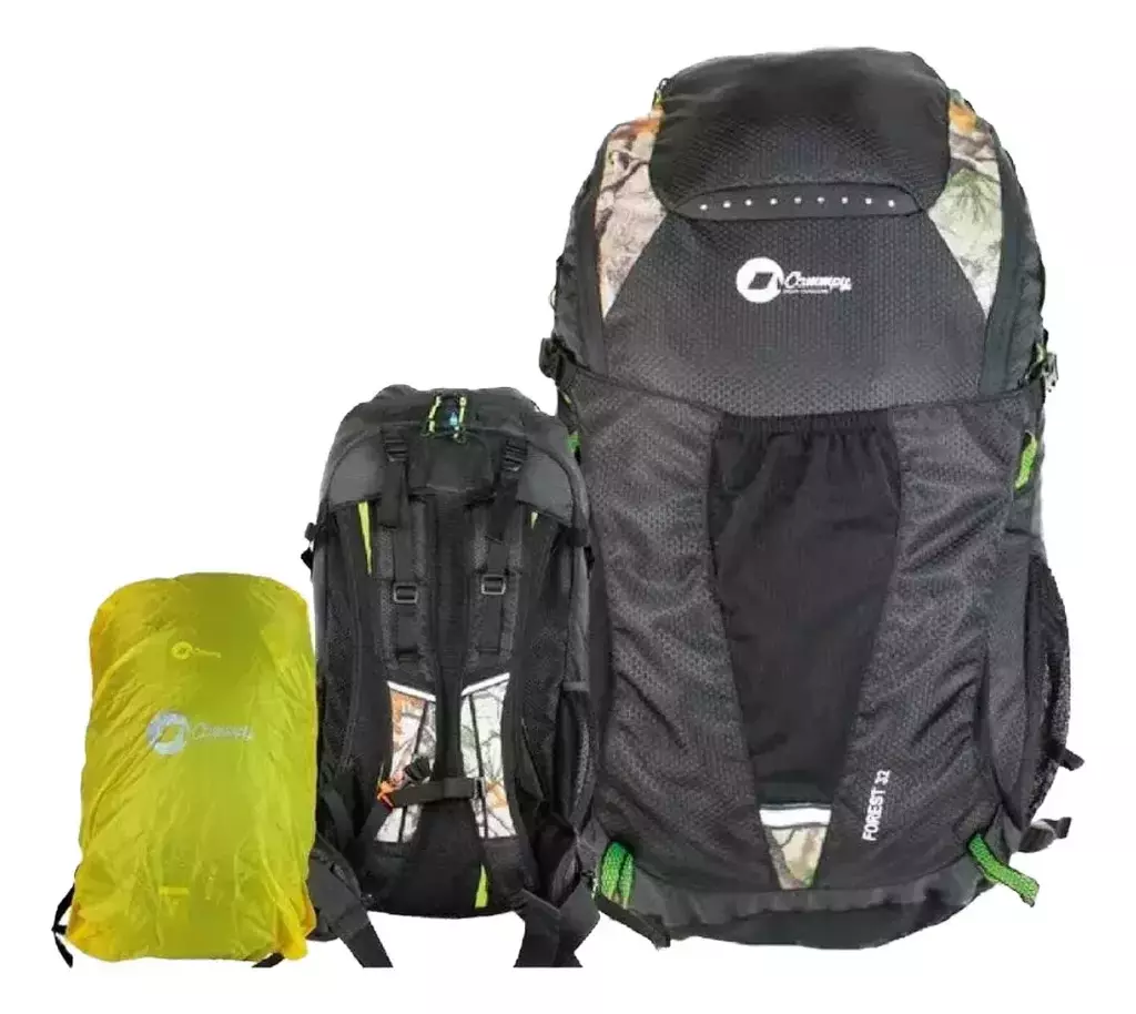 Mochila Trekking Urbana Forest 32 L Cammpy Impermeable 7074