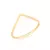 ANEL SKINNY RING BANHADO A OURO 18K