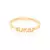 ANEL SKINNY RING AMOR BANHADO A OURO 18K - comprar online