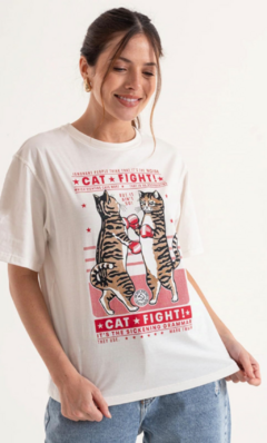 Remera Catfight