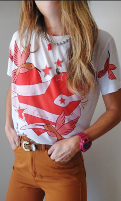 Remera Bird - comprar online