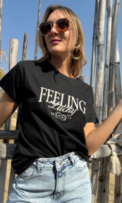 Remera Feeling Lucky - comprar online