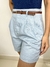 SHORT EM LINHO - AZUL BEBÊ - comprar online