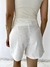 SHORT EM LINHO - BRANCO - loja online