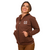 LUCAS DA ROSA FEMALE BROWN SWEATSHIRT - buy online