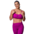 CAROL FUCSIA SPORTS BRA